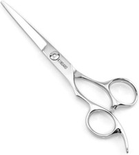 Hair Shears left hand 6 Inch Hair Scissors Left Hand Hair Cutting Scissors Le...