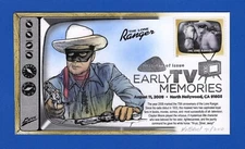 Scott 4414m Early TV Memories The Lone Ranger HP Bevil FDC Main Lot 200 Made