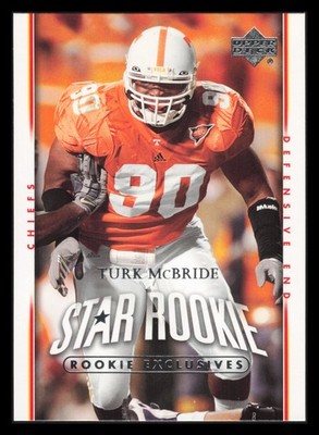 2007 Upper Deck Rookie Exclusives Star Rookies #236 Turk McBride Chiefs Rookie