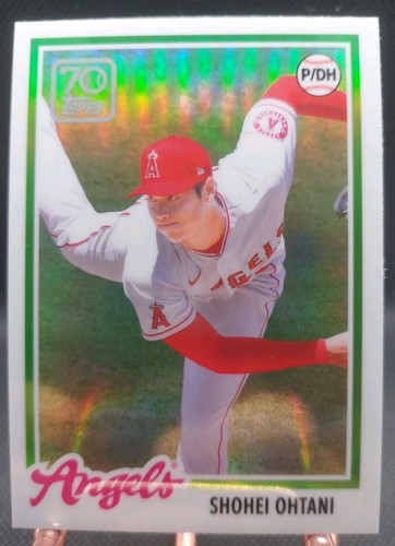 2021 Topps Chrome 70 Years of Topps Baseball Shohei Ohtani 70YTC28 Refractor