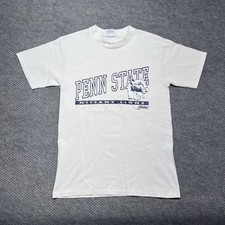 Vintage 90S University Of Penn State Nittany Lions T-Shirt Medium RARE MENS