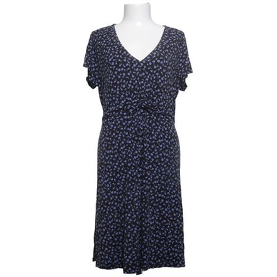 Vivance, Kleid, Größe: 46, Schwarz/Lila, Elasthan/Viskose, Blumen, Damen #muK