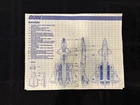 GI Joe ARAH Cobra Night Raven & Recon Jet Blueprint Instruction Sheet