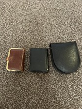 VINTAGE GILLETTE MENS TRAVEL RAZOR SETS X 3 DIFFERENT DESIGNS- PLEASE SEE PHOTOS