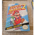 Super Mario Bros 2 NES CIB Complete in Box w/ Inserts – Box Tear