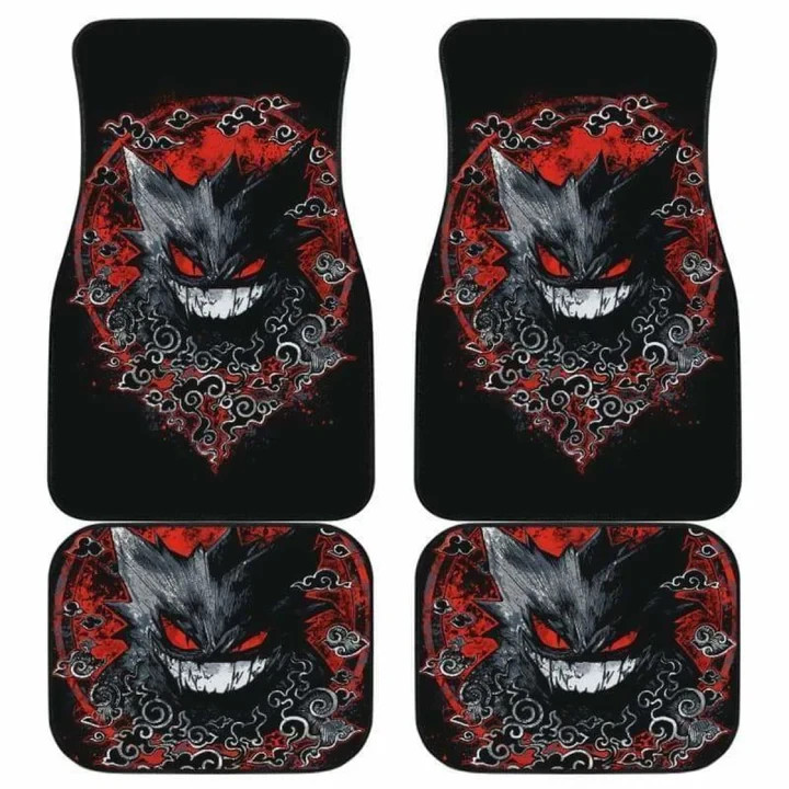 Gengar Pokemon Car Floor Mats Universal Fit Car Accessories