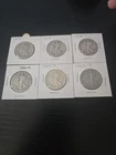 6 Walking Liberty Halfs 1917, 1918, 1918-S, 1920-S, 1921-S, And 1927-S