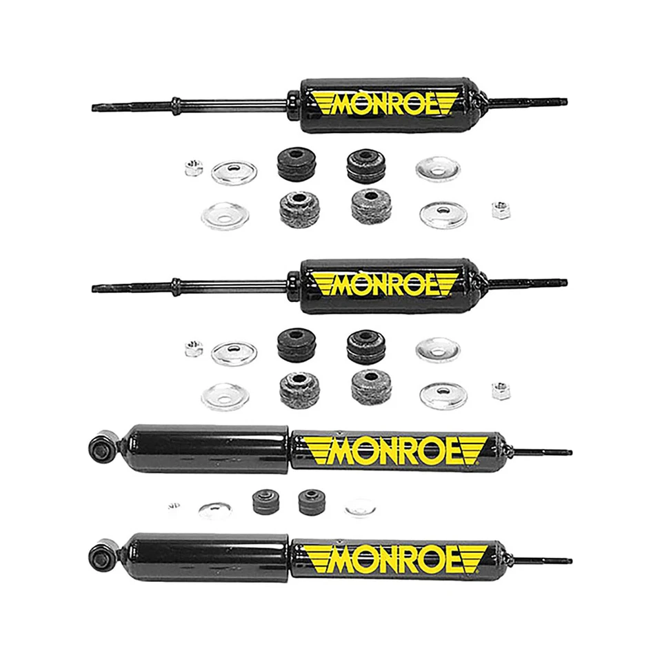 For 1980 1981 1982 Chrysler Cordoba Monroe Front Rear Shock Absorber Set 4PCS - Image 4 of 4