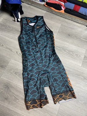 ZOOT LTD TRI RACESUIT TEAM 19 Triathlon Men s Size XL ALOHA Multicolor Racing