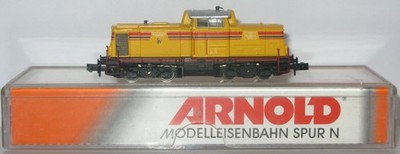 Arnold N 2004 SFV gelb DB V100 Diesellok T 1817 funktionstüchtig beleuchtet