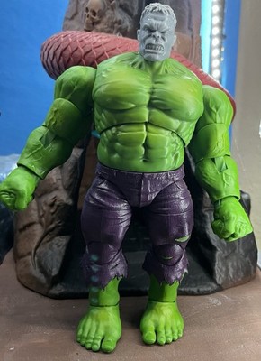 3D Printed - 1/12 Maximum Hulk Head Marvel Legends 2 Pack Hulk Scale Ultimate