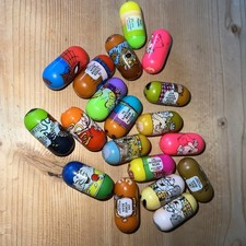 Huge Moose 2000s MIGHTY BEANZ Collection - Lot of Bean Toys 18 Mixed As Is