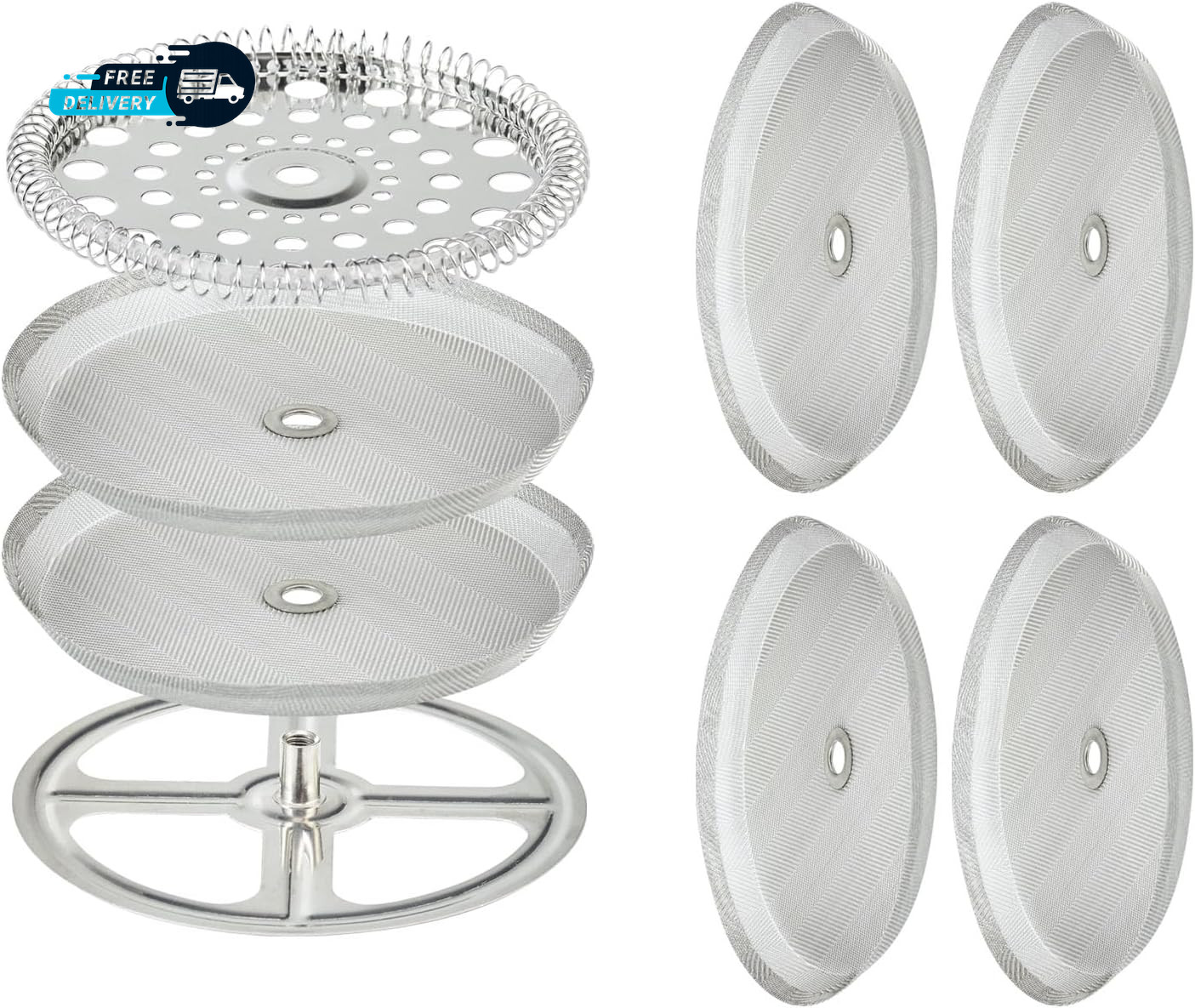 Replacement Parts Stainless Steel Set 6 Pieces 4 Universal