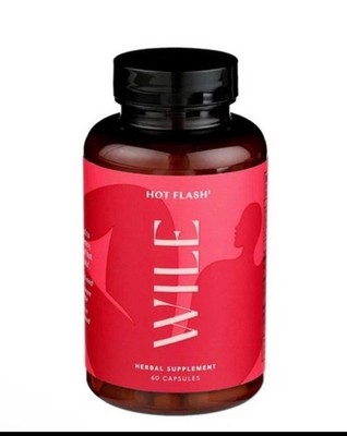 Wile Hot Flash Herbal Supplement, 60 count Capsules NEW