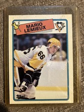 Mario Lemieux 1987-1988 Card