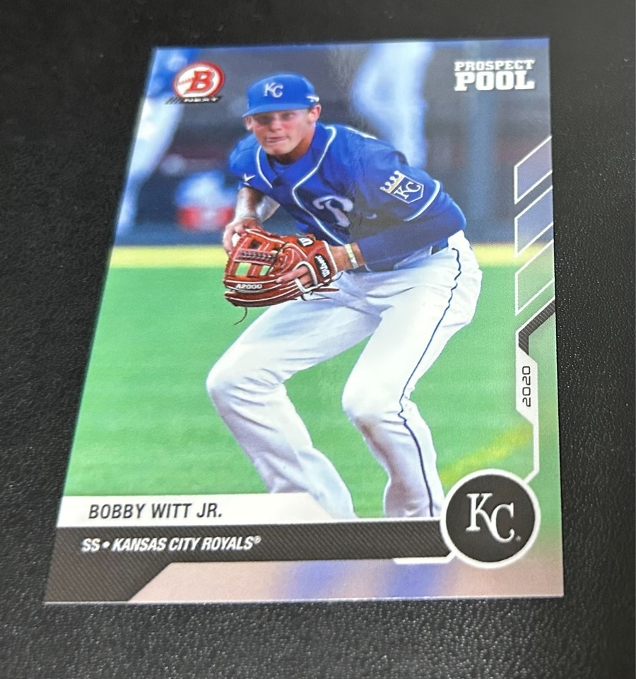 2020 Bowman Next Bobby Witt Jr. Prospect Pool #PP-1 Kansas City Royals ...