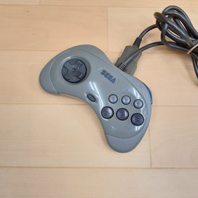 Sega Saturn Console & Virtua Gun in box with 2 controllers & 3 games Japan Gray