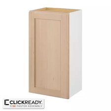 NEW Unfinished 15x12x30 Wall Kitchen Cabinet Easy Assemble CLICKREADY Design