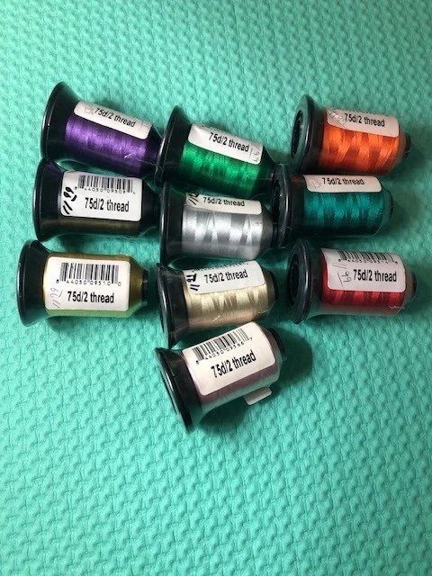 Floriani Embroidery Sewing Machine Micro Thread 10 lot for fine delicate fabrics - Image 2 of 3