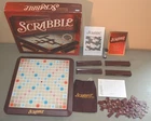 Vintage SCRABBLE deluxe turntable board game - Parker Brothers 2001 - COMPLETE