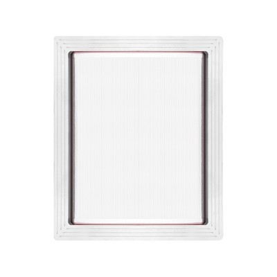 16 x 12 Zoll Aluminium-Seidensiebdruckrahmen mit 110 weißem Netz, Seidensiebdruc