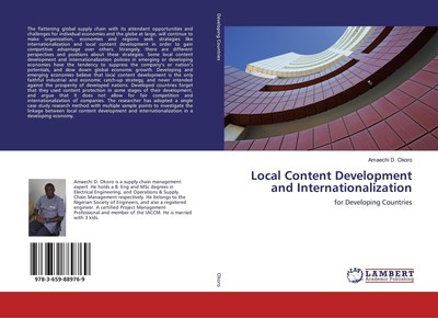 Local Content Development and Internationalization Amaechi D. Okoro
