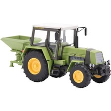 Busch 50424 H0 Traktor Fortschritt ZT 323 A mit Düngemittelstreuer Hellgrün Neu