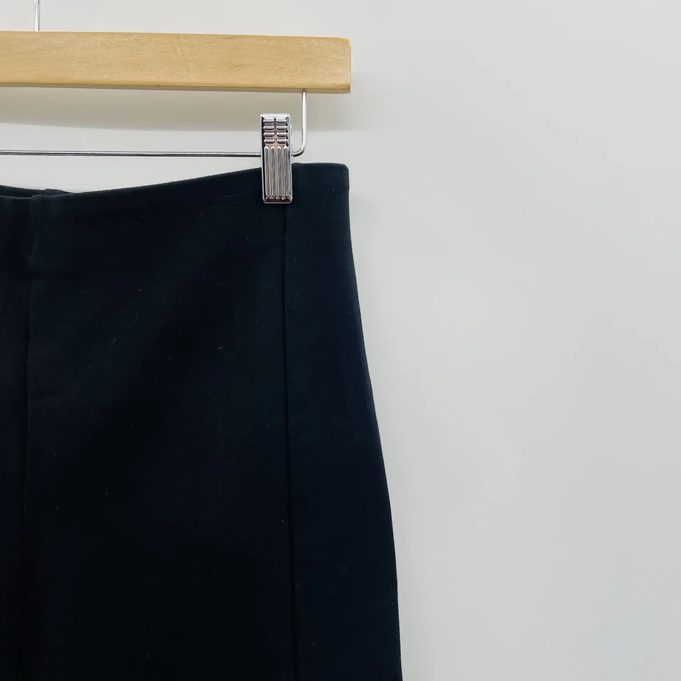 Joseph Ribkoff Mujer Talla 10 Pull On Ponte Tejido Pierna Ancha Pantalones Cortos en Negro Foto 2 de 4