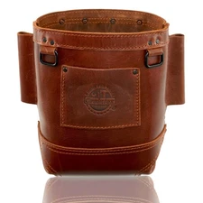 Graintex Chestnut Brown Utility Holster Pouch Durable Tool Organizer Bag