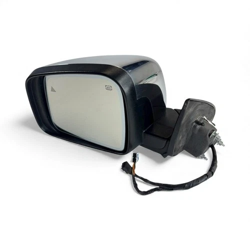 OEM 11-22 Dodge Jeep Left Side Chrome Mirror Heated Signal Memory w/ Blind Spot
