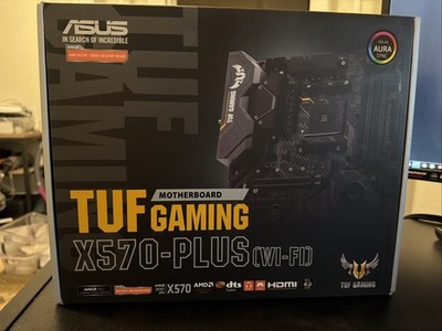 ASUS Tufgamingx570pluswi AMD Ryzen 3rd Am4 Processors CPNT W Dual NVMe M.2 USB