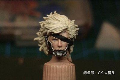 1:6 1:12 1:18 Head Sculpt Raiden Jack Model For Male Action Figure Body Doll Toy