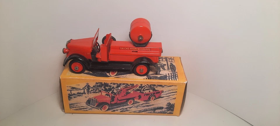 TEKNO DINAMARK SKY LIGHT TRUCK FALCK 351 HOJALATA EDICIÓN TEMPRANA 1935-1955 RARO Foto 2 de 4