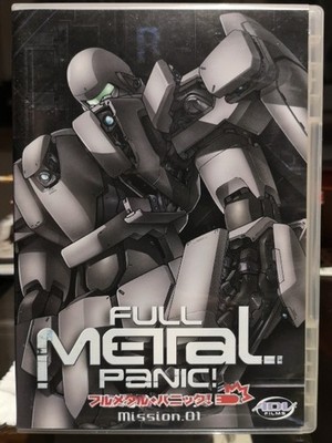 DVD Full Metal Panic! - Mission Vol. 01 (2002) Anime Manga Sci-Fi Action Japan 