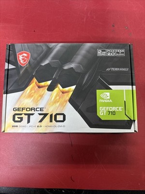 MSI Nvidia GeForce GT 710 2GB DRR3 OpenGL