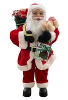 Weihnachtsmann Santa Clause Carl 60Cm Geschenkesack Und TeddybäR Weihnachten Adv