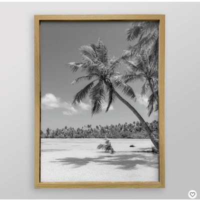 (Set of 2) 18'' x 24'' Poster Frames Salt Oak Naturals - Room Essentials
