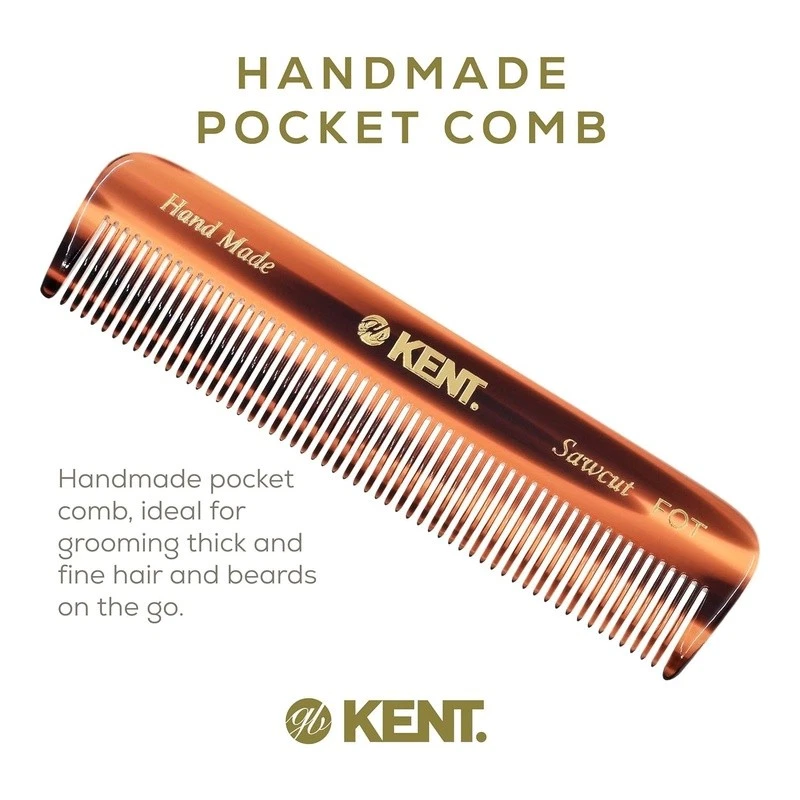 4.5 Inch Pocket Comb Hair Beard Mustache Grooming Travel Durable Hair Care New - Image 4 of 4