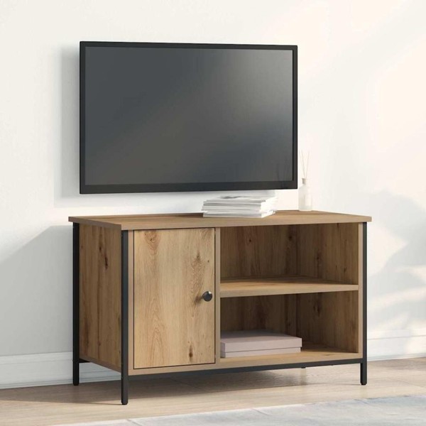 Tv-Schr?Nk 80 X 40 X 50 Cm Artisan-Eiche Holzwerkstoff-image