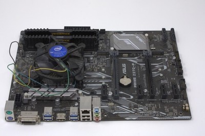 Asus PRIME Z270-P Motherboard w/ Intel Celeron CPU G3900 2.80GHz 16GB DDR4 RAM