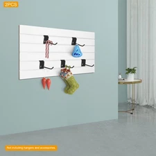 Wall Paneling for Retail Display, Garage Tool Storage, Slat Wall Paneling Board