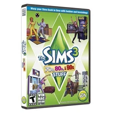 The Sims 3 70's, 80's & 90's Stuff WIN/MAC DVD-ROM    NEW