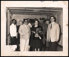 CUBAN CUBA POLICE  NATIONAL TRANSIT US ACTRESS DOROTHY LAMOUR 1950s PHOTO J 6