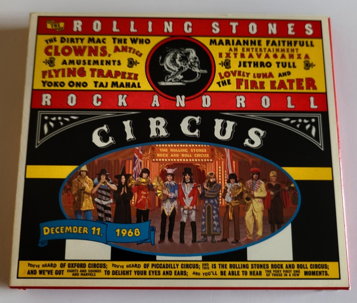 CD Rolling Stones Rock And Roll Circus 1968 Many Other Artists 