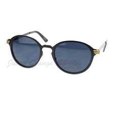 Womens Fashion Sunglasses Vintage Round Keyhole Metal Frame
