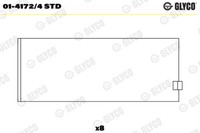 Glyco Pleuellager FüR Talbot 1307-1510 Matra Bagheera X 1.4 1.3 Peugeot 309 I