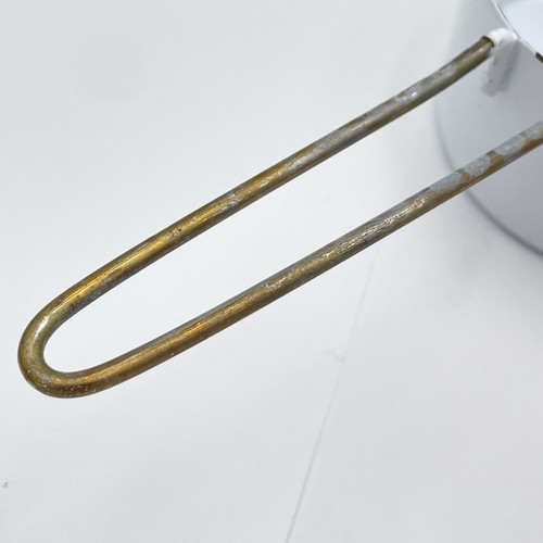 Bloomingville Measuring Cup Set of 4 White Enamel with Gold Handles - Picture 8 of 18
