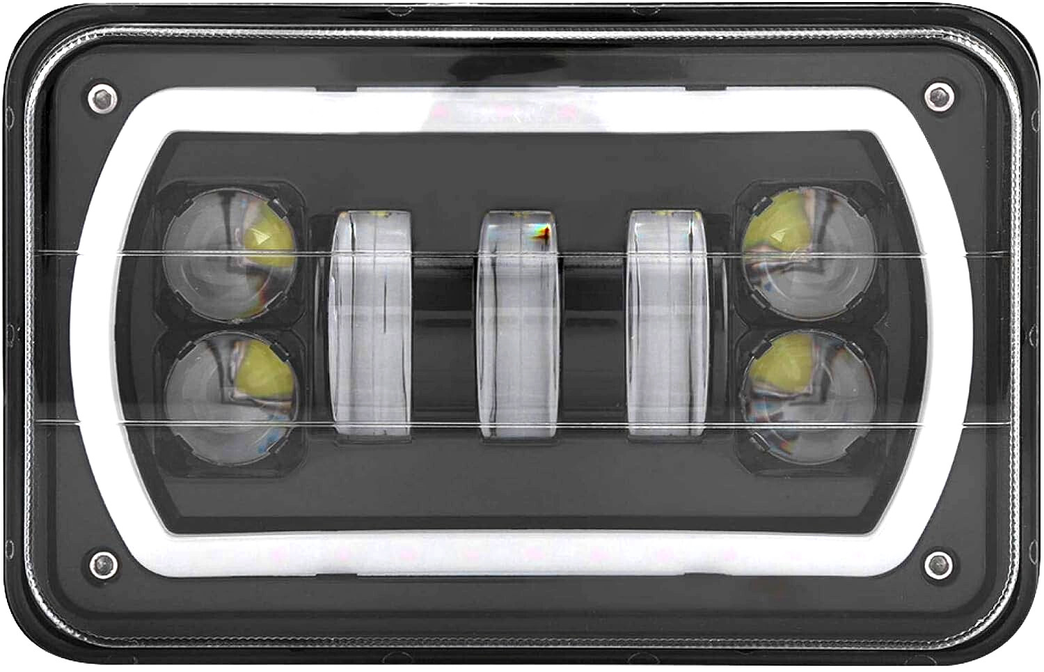 Phare LED 10x15 cm 4500 lm pour camion pour remplacer un éclairage d'origine faible