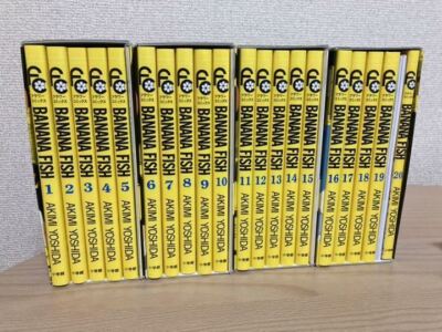 BANANA FISH Complete Set Reprinted BOX VOL 1-4 Manga Comics Anime
