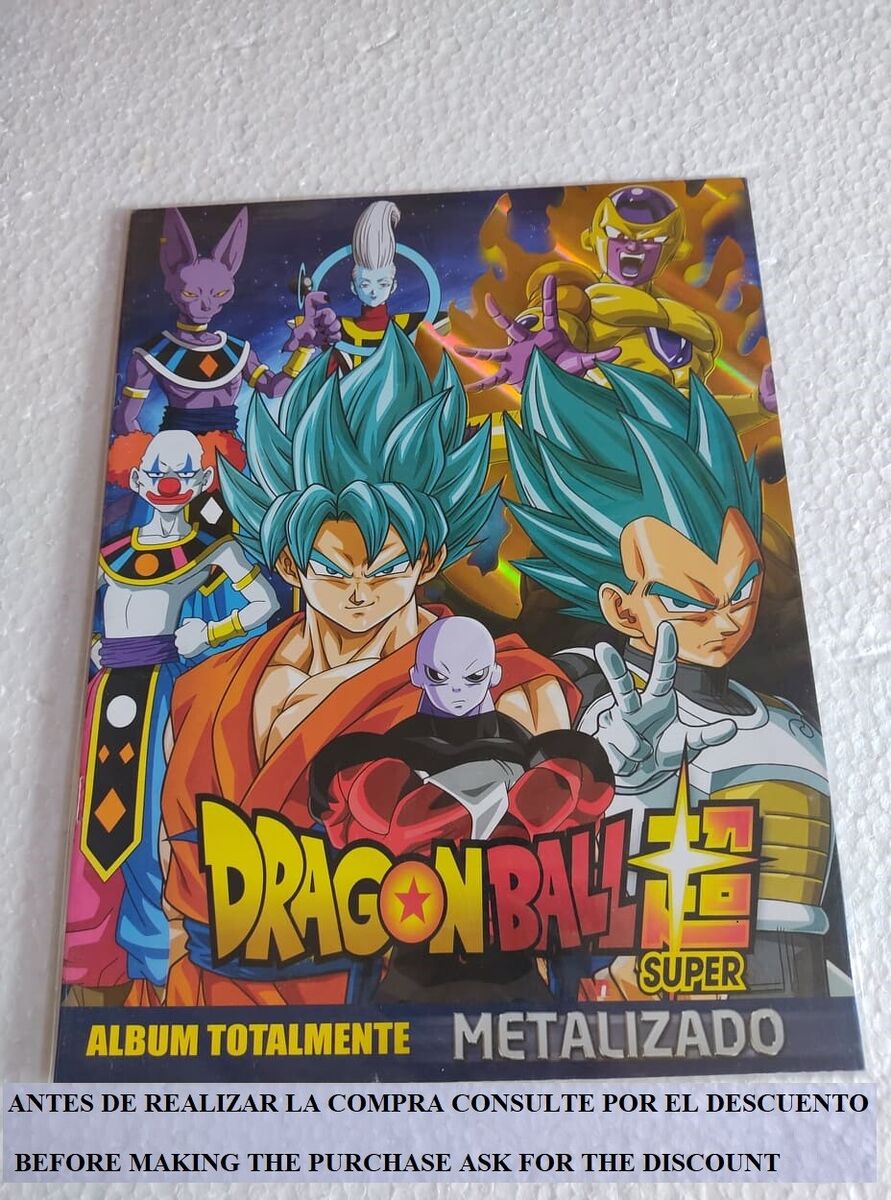 ALBUM DRAGON BALL Z SUPER METALIZADO + SET COMPLETO